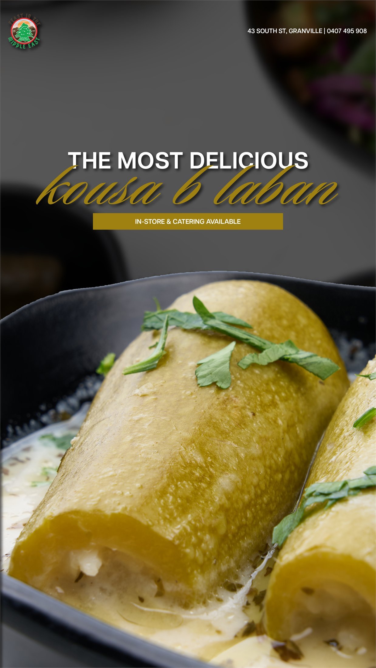 Middle Eastern food by Feast in the Middle East