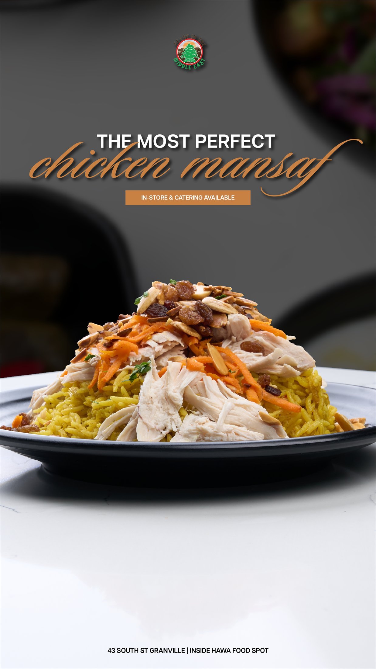 Middle Eastern food by Feast in the Middle East