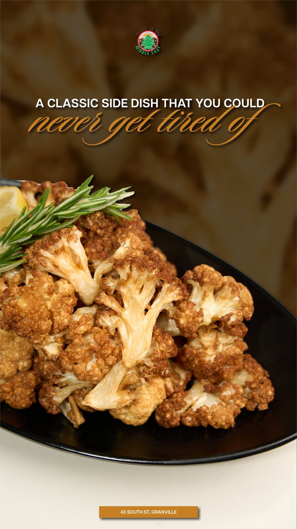 Middle Eastern food by Feast in the Middle East