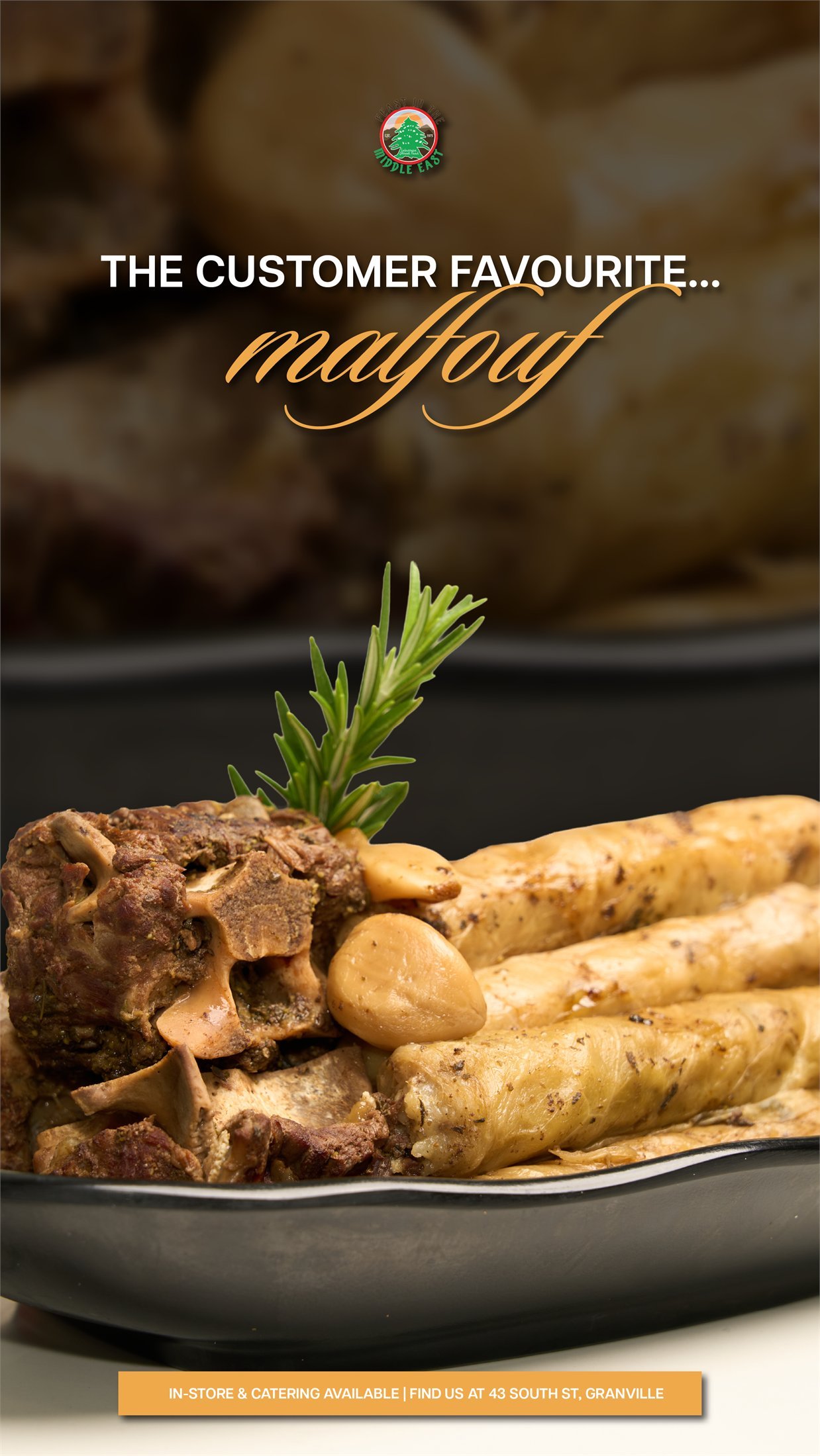Middle Eastern food by Feast in the Middle East
